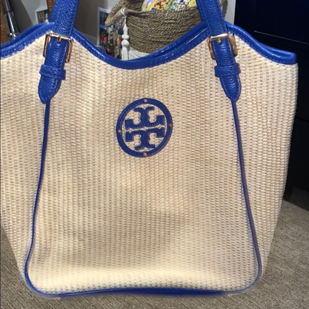 COPY - Tori Burch Woven Tote